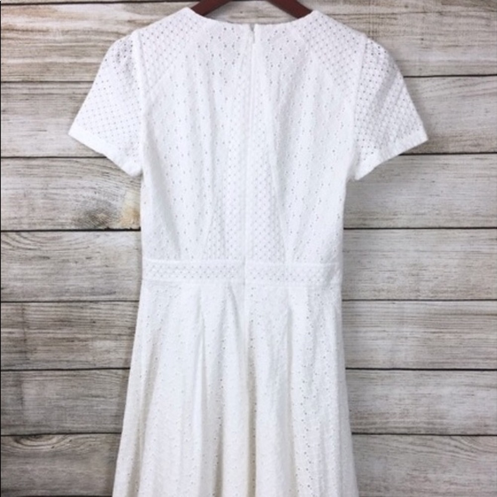 French Connection White Midi Dress - Picture 3 of 8
